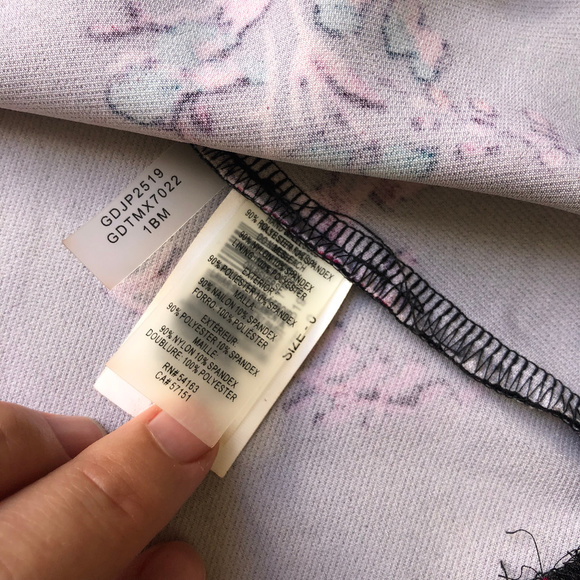 Guess Off-The-Shoulder Bell Sleeve Fit Flare Dress - Picture 5 of 6